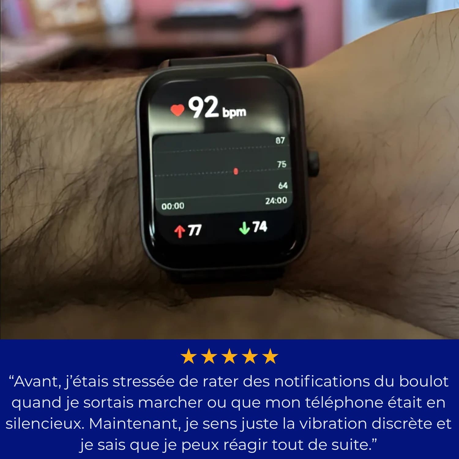 IW10 – Montre Connectée Professionnelle