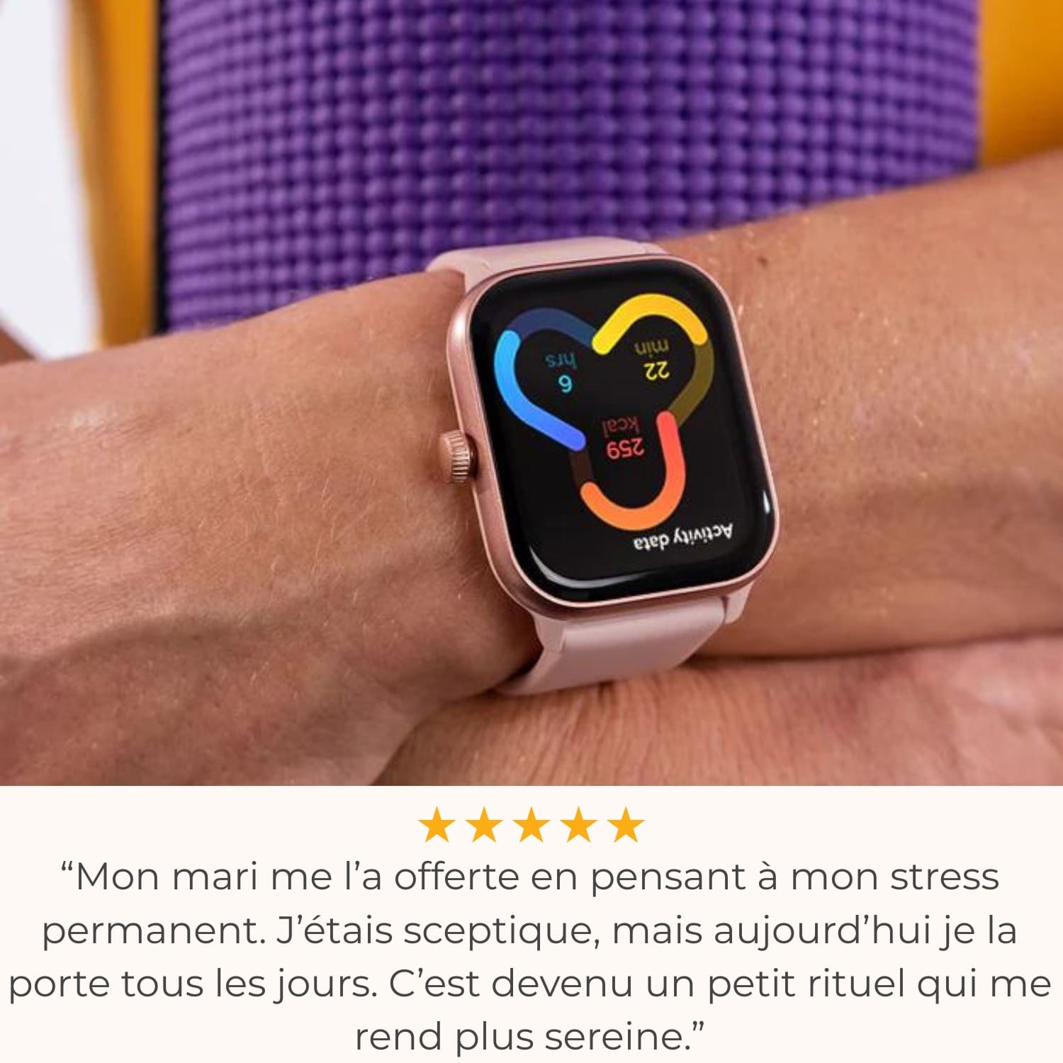 Smartwatch IW10 - Votre Partenaire Bien-Être au Quotidien, Pensée pour les Mères Modernes