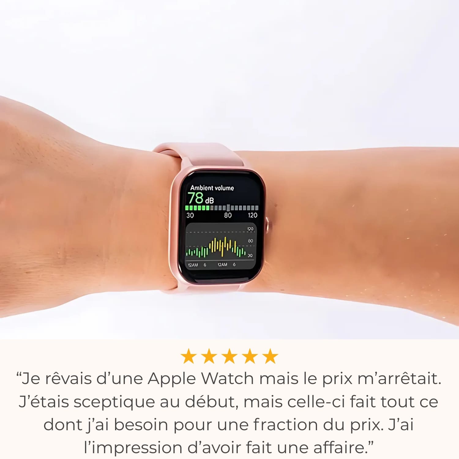 Smartwatch IW10 - Votre Partenaire Bien-Être au Quotidien, Pensée pour les Mères Modernes