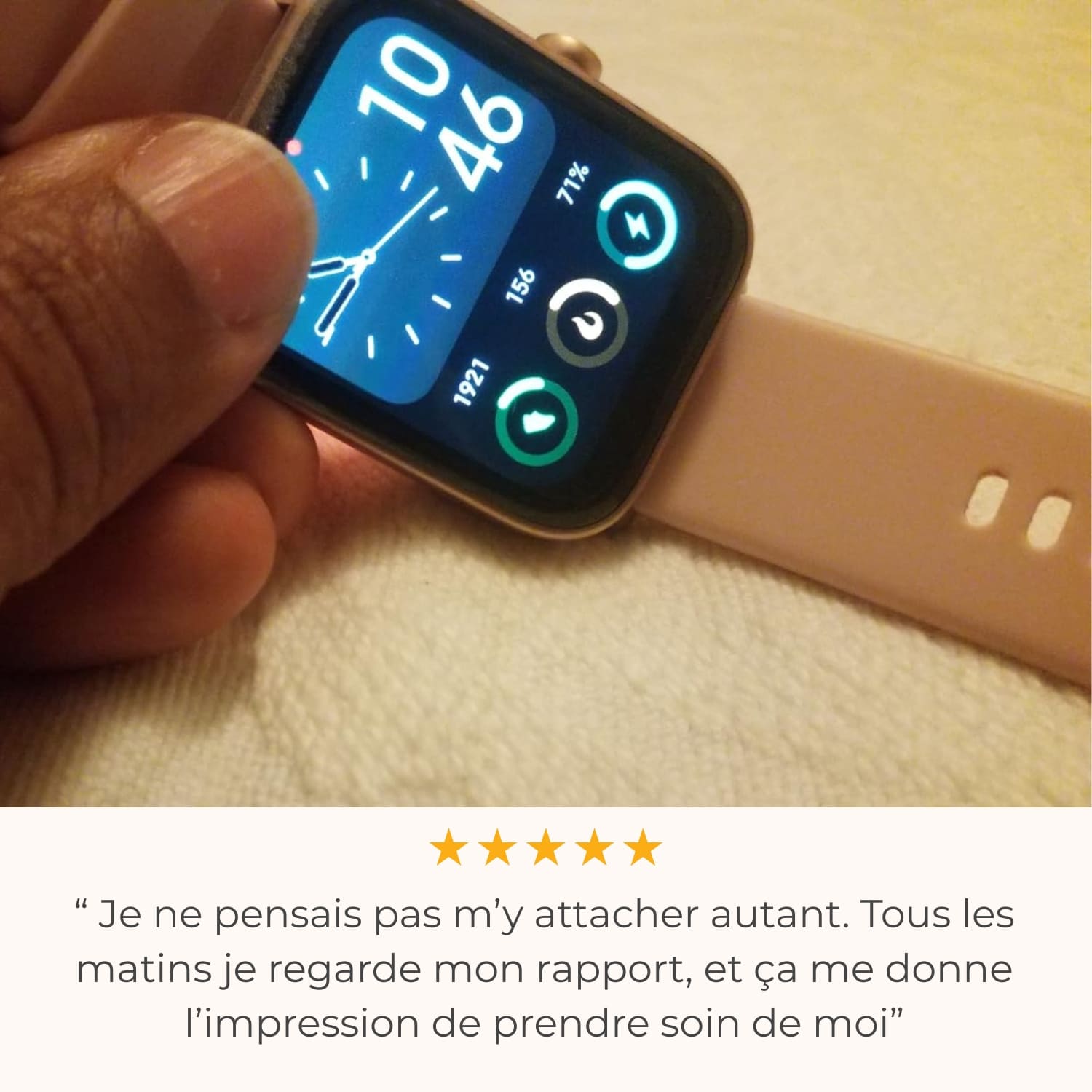 Smartwatch IW10 - Votre Partenaire Bien-Être au Quotidien, Pensée pour les Mères Modernes