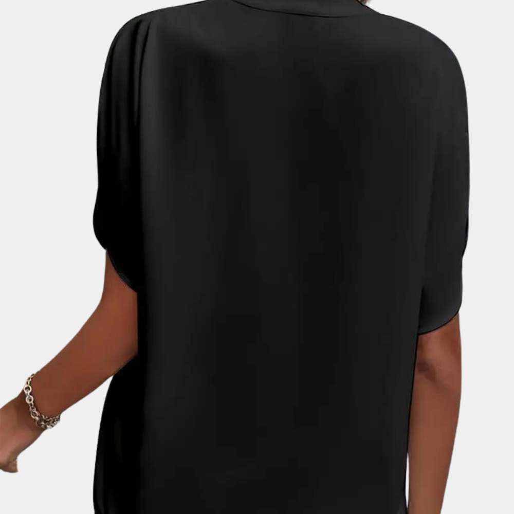 EMMA - Letní dámská blůza s krátkými rukávy