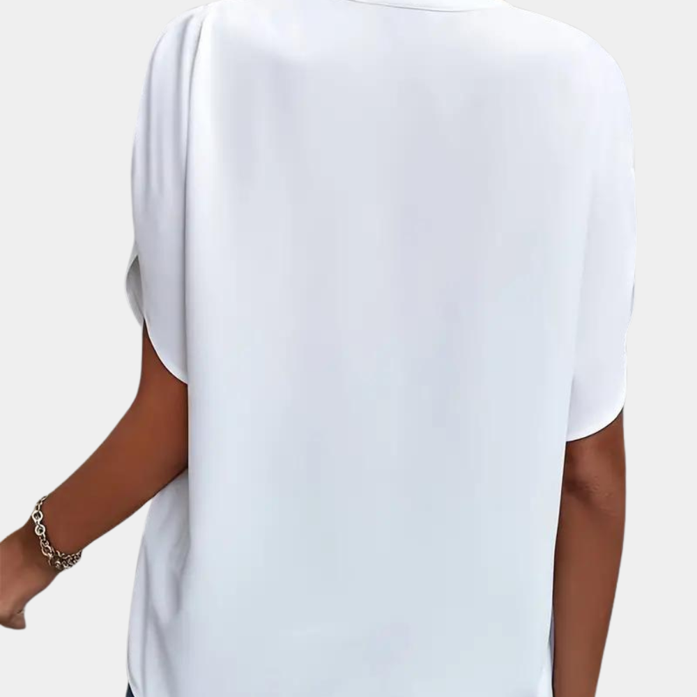 EMMA - Letní dámská blůza s krátkými rukávy