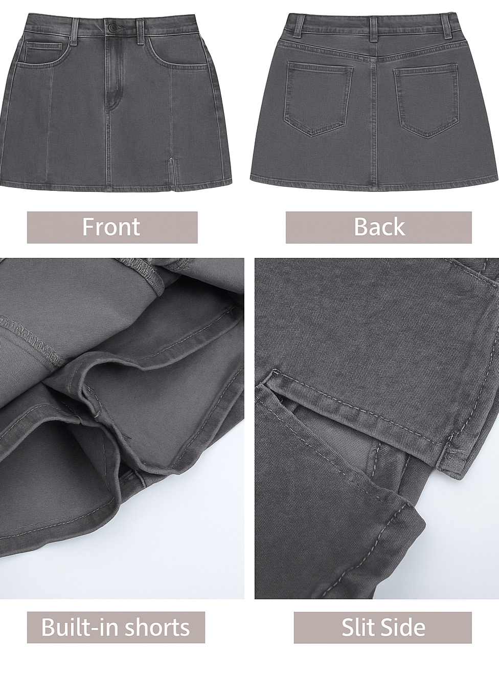 Flexibilní Krátká Sukně Zoë