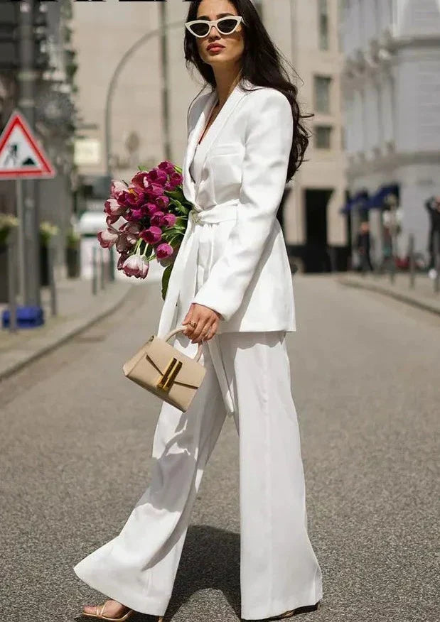 Halina - Sako a kalhoty Set