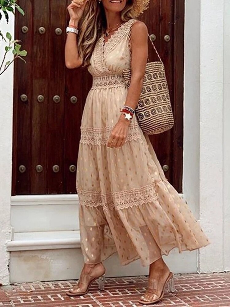 Solana - Bohemian Ibiza Dress
