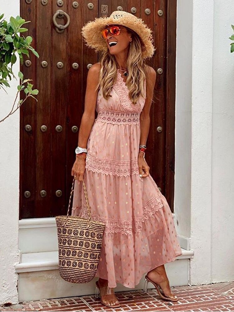 Solana - Bohemian Ibiza Dress