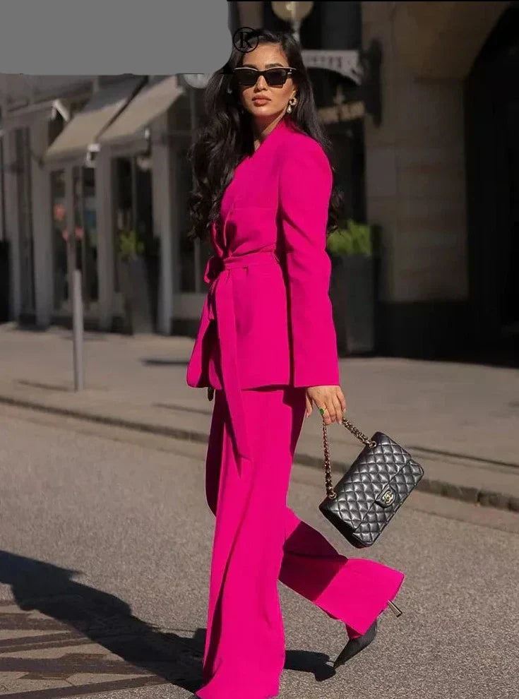 Halina - Sako a kalhoty Set