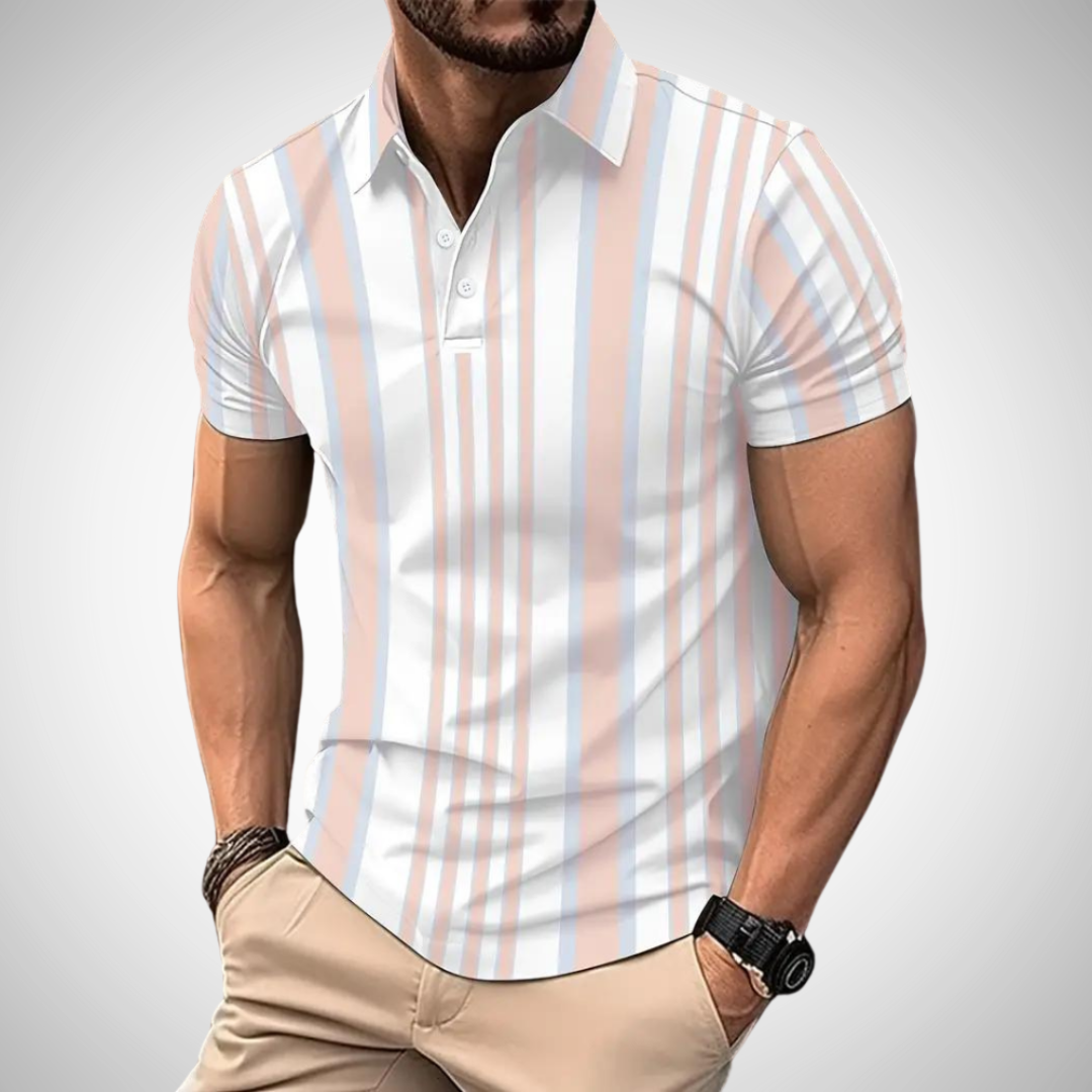 RALP - Pánské pruhované polo