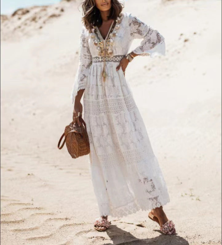 Elvira Bohemian Maxi Dress